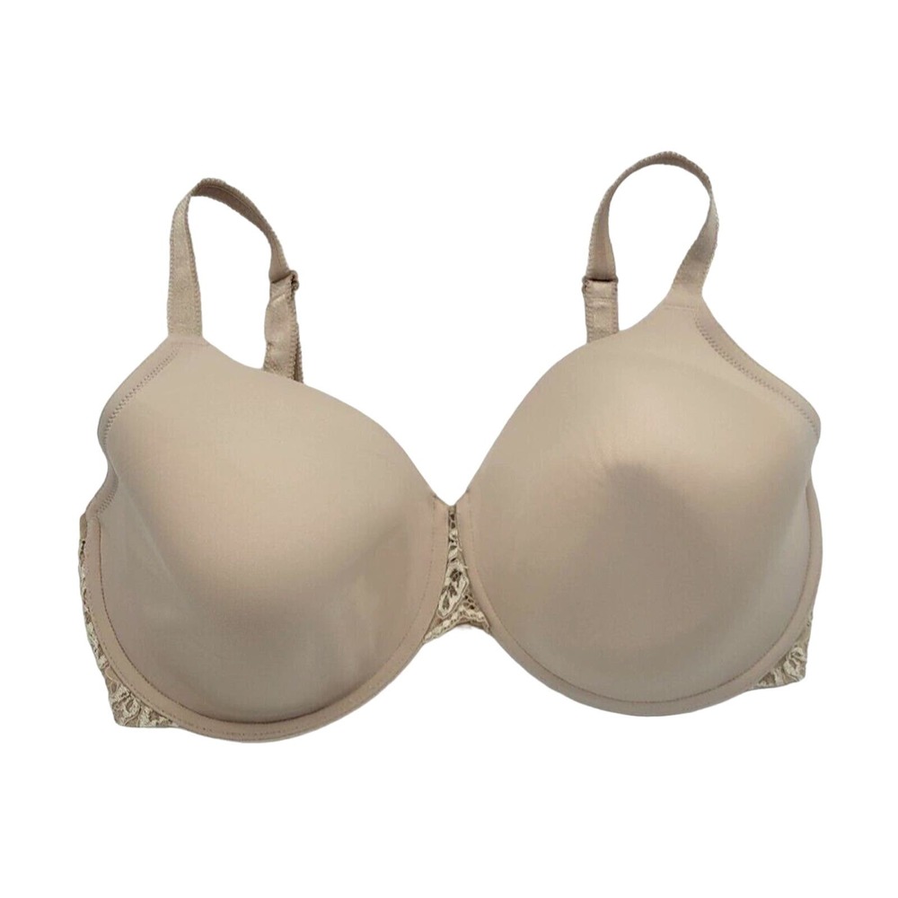 Wacoal French Garden Beige Seamless Underwire Contour Bra Size 40DDD
